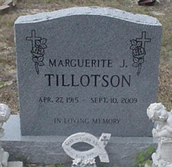 Marguerite J Tillotson 