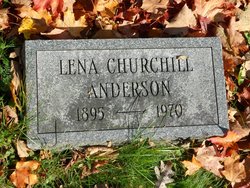 Lena May <I>Churchill</I> Anderson 