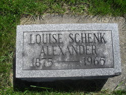 Louise <I>Schenk</I> Alexander 