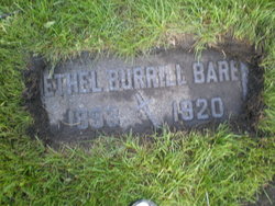 Ethel <I>Burrill</I> Bare 