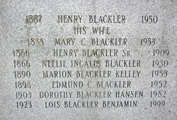 Mary Agnes <I>Cooper</I> Blackler 