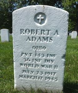 Pvt. Robert Andrew Adams 