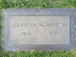 Claudia May <I>Harness</I> Wilcox 