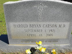 Dr Harold Bryan Carson 