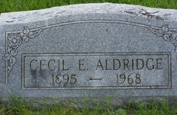 Cecil Emerson Aldridge 