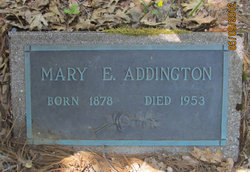 Mary Elizabeth <I>Townsend</I> Addington 