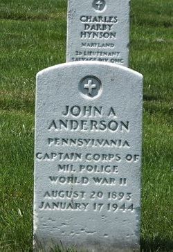 CPT John A Anderson 