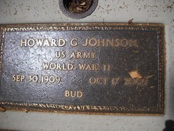 Howard G. “Bud” Johnson 