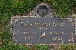 Ethel Elizabeth “Betty” <I>Kauffman</I> Replogle Keagy 