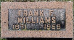 Francis Frederick “Frank” Williams 