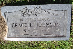 Grace Elvira <I>Garrett</I> Johnson 