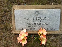 PFC Guy J Bouldin 