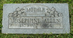 Josephine “Josie” <I>Lovingood</I> Allen 