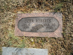 Cordelia Francis “Cora” <I>Toon</I> Roberts 