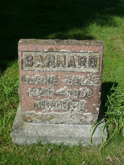 Carrie Belle <I>Robbins</I> Barnard 