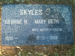 Mary Beth <I>Anderson</I> Skyles 