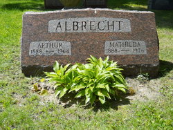 Mathilda F. <I>Nickels</I> Albrecht 