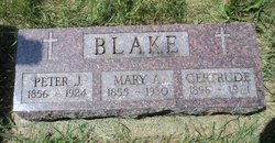 Gertrude M Blake 