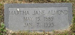 Martha Jane <I>Andrews</I> Almond 