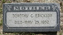 Dorothy Martha <I>Cutler</I> Erickson 