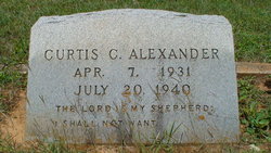 Curtis Calvin Alexander 