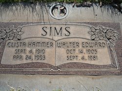 Walter Edward Sims 