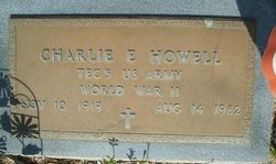 Charlie E Howell 