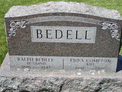Edna <I>Compton</I> Bedell 