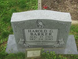 Harold G Barker 