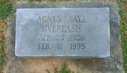 Agnes Faye <I>Mason</I> Overcash 