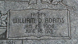 William Dee Adams 