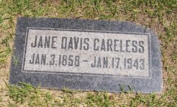 Jane <I>Davis</I> Careless 
