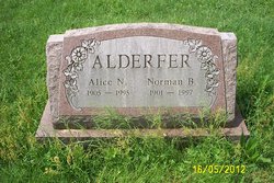 Alice G. <I>Nyce</I> Alderfer 