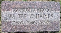 Walter Clarence Haines 