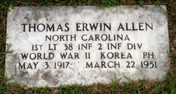 1LT Thomas Erwin Allen 