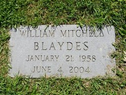 William Mitchell “Billy” Blaydes 