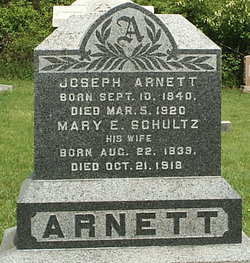 Mary E <I>Schultz</I> Arnett 