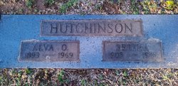 Alva O Hutchinson 