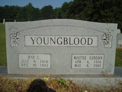 Mattie <I>Gibson</I> Youngblood 