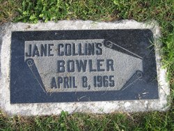 Jane <I>Collins</I> Bowler 