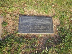 Nancy Jane <I>Dixon</I> Baccus 