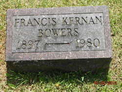 Francis <I>Kernan</I> Bowers 