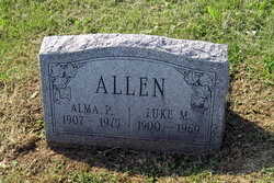 Alma P <I>Roberts</I> Allen 