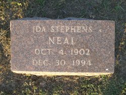 Ida <I>Stephens</I> Neal 