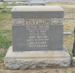 Jane <I>Wilson</I> Taylor 