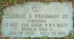 George Edward “Ed” Brigman Jr.