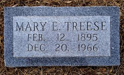 Mary E <I>Hill</I> Treese 