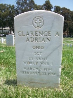 Sgt Clarence Alexander Adrian 