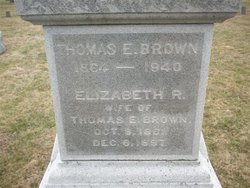 Thomas E Brown 