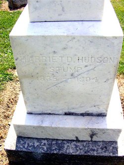 Harriet D <I>Fitz Randolph</I> Stump 